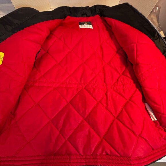 Vintage 70s I. Spiewak Golden Fleece Parka Size 46 NWT Zip Hood Red Lining USA - Picture 12 of 14